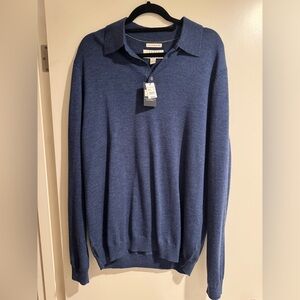 Joseph Abboud Classic Blue Sweater